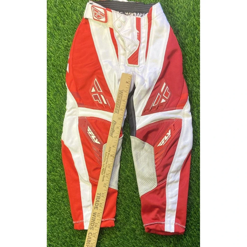 Fly Racing Pant Style 805 Size 18 Youth Kinetic Red Motocross Dirt Bike